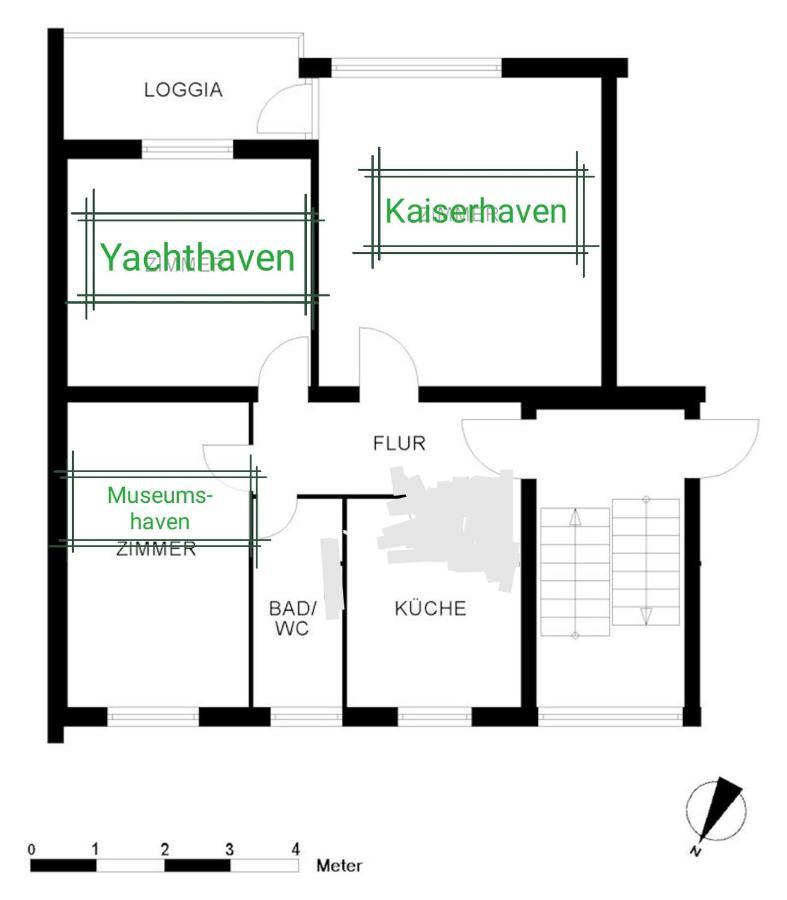 Ferienwohnung Breitschuhs Havenwelten Bremerhaven Extérieur photo