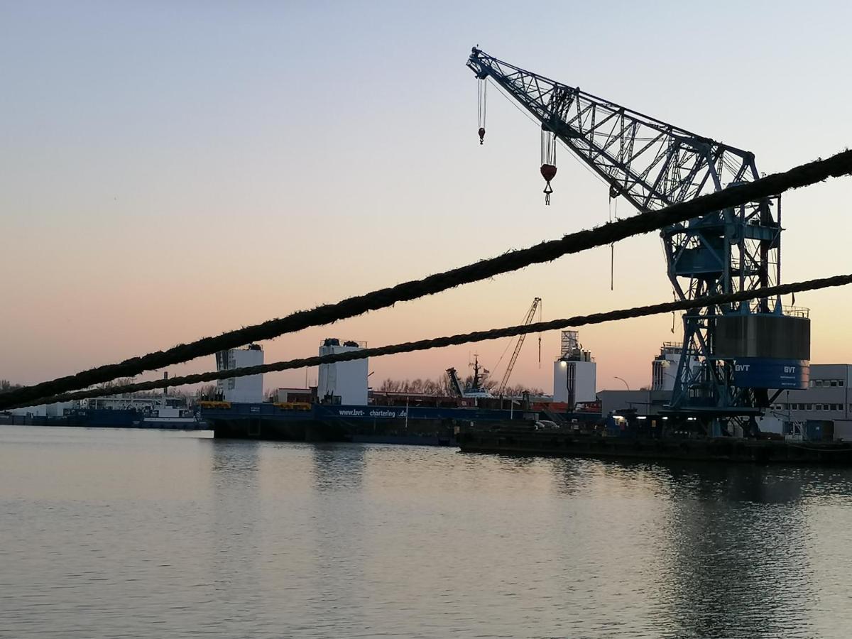 Ferienwohnung Breitschuhs Havenwelten Bremerhaven Extérieur photo